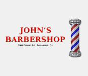 John's Barbershop Logo